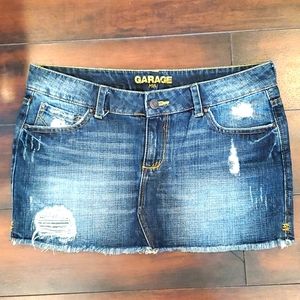 Women's 'Garage' Mini Skirt sz 7
